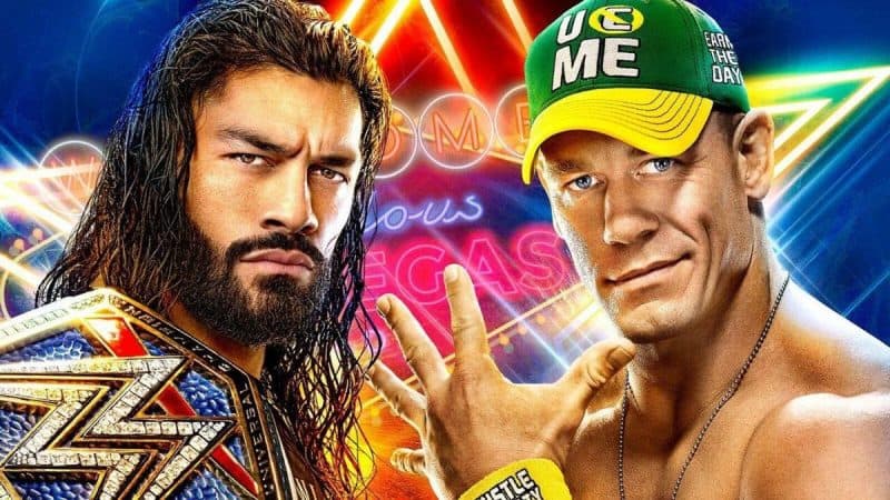 ROMAN REIGNS VS JOHN CENA AT SUMMERSLAM 2021