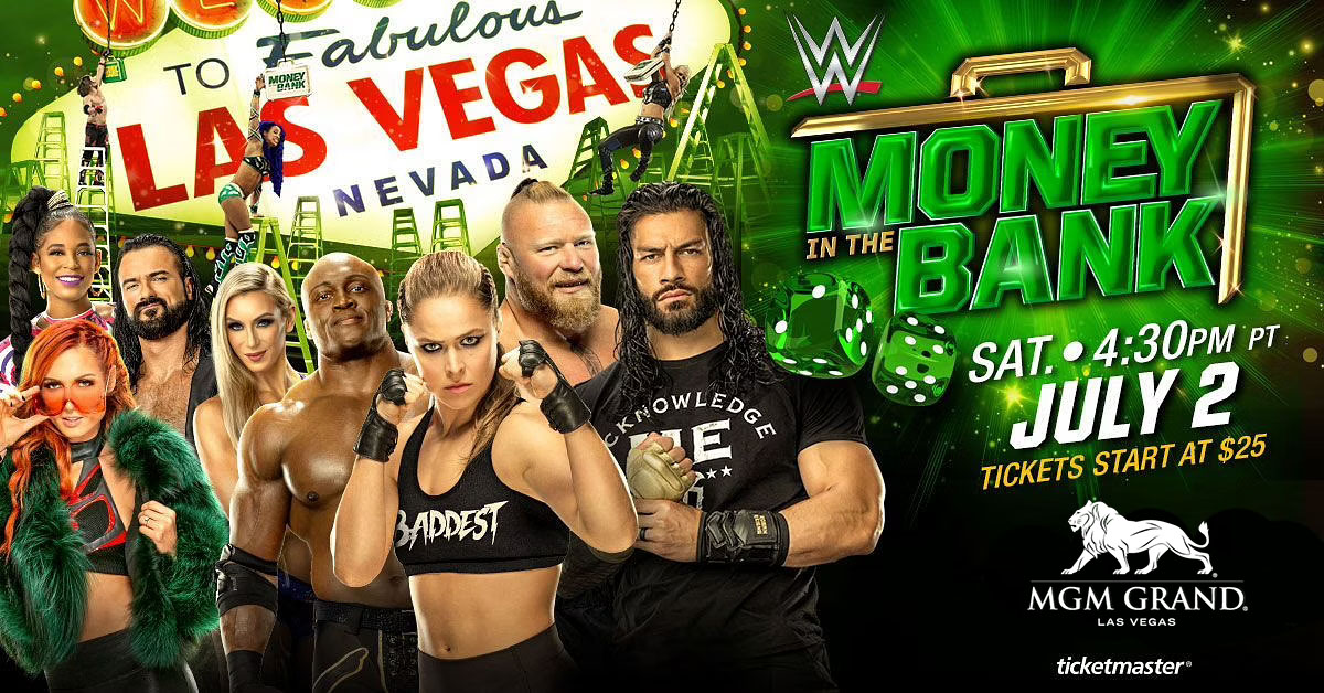 WWE HAS CHANGED THE MONEY IN THE BANK 2022 VENUE IN LAS VEGAS TO MGM GRAND ARENA