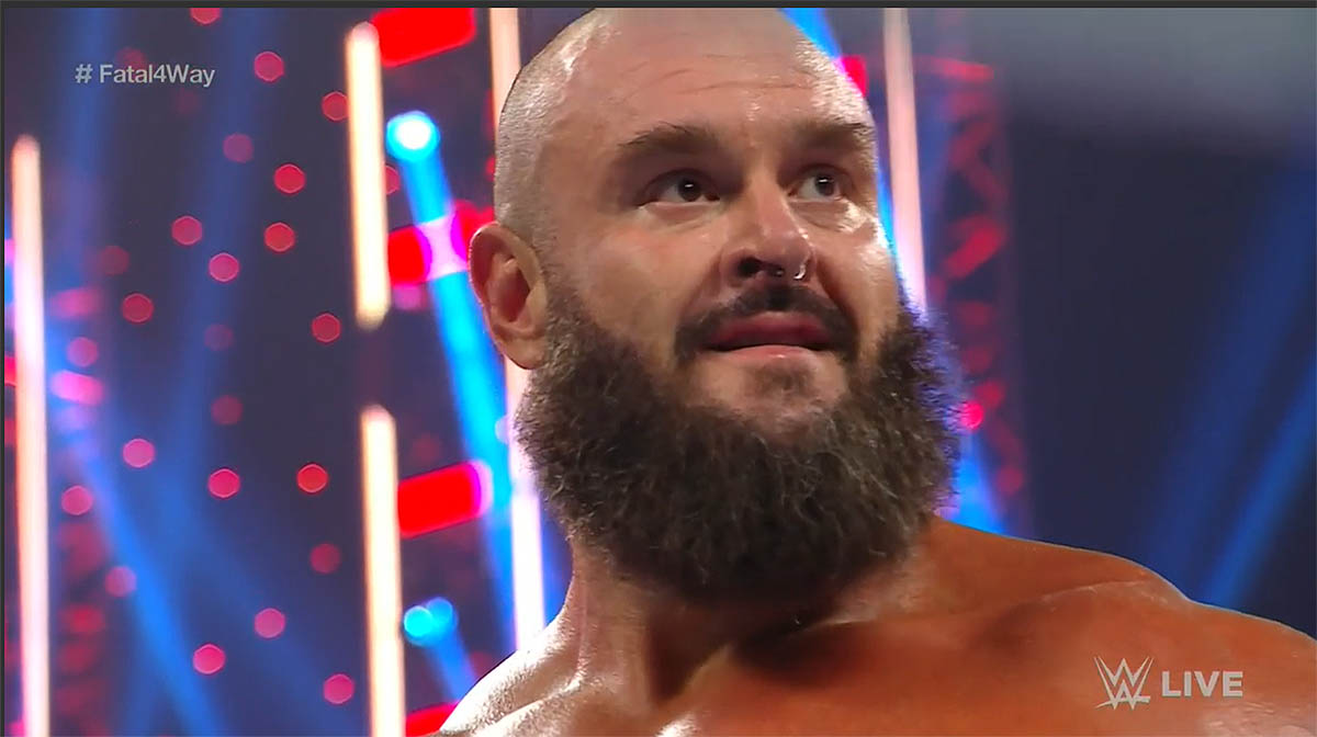 Braun Strowman returned to WWE tonight on RAW