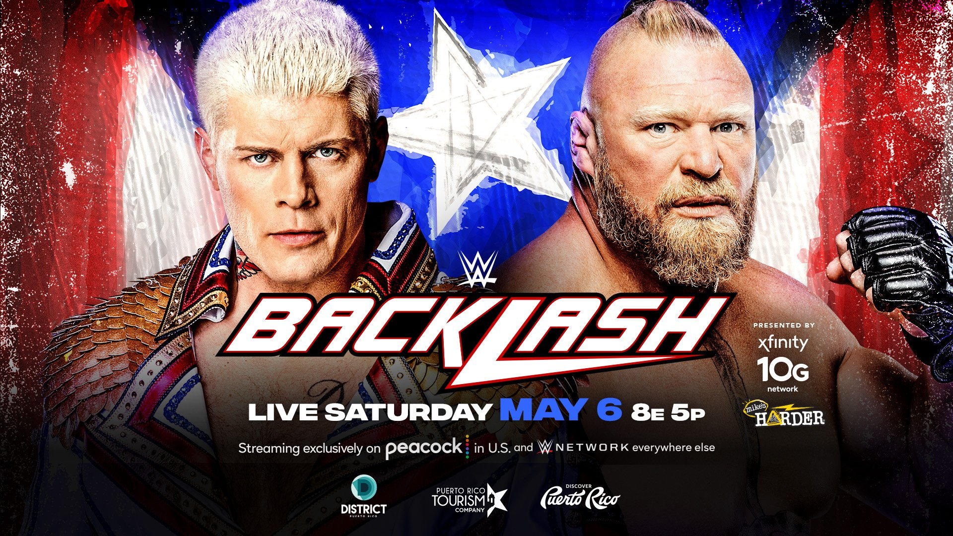 Cody Rhodes will face Brock Lesnar at WWE's Backlash on Saturday, May 6th.