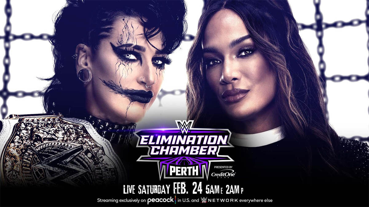 Elimination Chamber Rhea Ripley vs Nia Jax