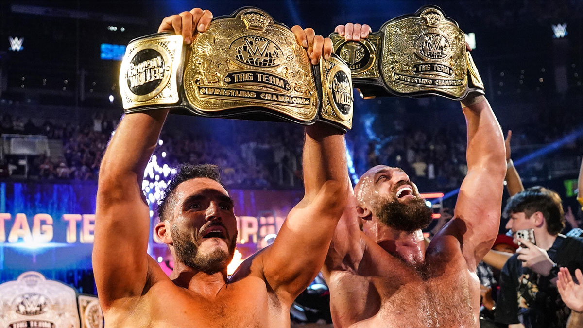 #DIY Johnny Gargano and Tommaso Ciampa are the new WWE Tag Team Champions